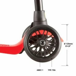 Decathlon Oxelo B1 100 Adjustable Scooter 3 Wheel Frame Only Kids 2'6 To 3'9 Skates