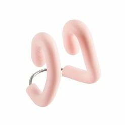 Nabaiji Adjustable Stainless Steel-Latex Swimming Nose Clip