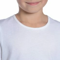 Domyos 100, Gym Short-Sleeved T-Shirt, Kids' Shirts