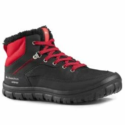 Quechua Footwear Junior Snow Hiking Warm Laceup Mid-Height Boots SH100