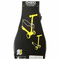 Decathlon Oxelo B1 100 Adjustable Scooter 3 Wheel Frame Only Kids 2'6 To 3'9 Skates