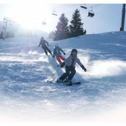 Wedze Winter Skiing Salopettes With Built-in Back Protector Bib Protect Freeride 900