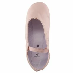 Brand new ๐งจ Fitness Domyos Leather Demi-Pointe ๐ Shoes, ๐ง Girls' ๐คฉ 9 Fitness Domyos Leather Demi-Pointe Shoes, Girls'