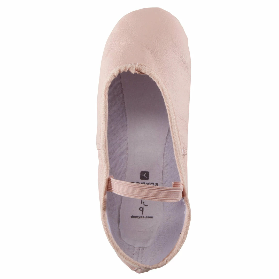 Brand new ๐งจ Fitness Domyos Leather Demi-Pointe ๐ Shoes, ๐ง Girls' ๐คฉ 3 Fitness Domyos Leather Demi-Pointe Shoes, Girls'