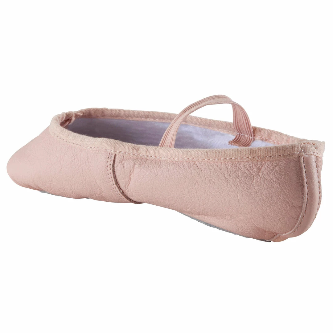 Brand new ๐งจ Fitness Domyos Leather Demi-Pointe ๐ Shoes, ๐ง Girls' ๐คฉ 4 Fitness Domyos Leather Demi-Pointe Shoes, Girls'