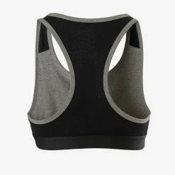 Domyos 100, Gym Sports Bra, Girls' Fitness