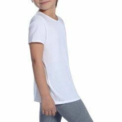 Domyos 100, Gym Short-Sleeved T-Shirt, Kids' Shirts