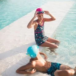 Nabaiji Swimming Mesh Fabric Swim Cap