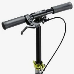 Oxelo Decathlon MID5 Foldable Scooter W/ Suspension & Hand Brake Kids 3'6 To 4'9