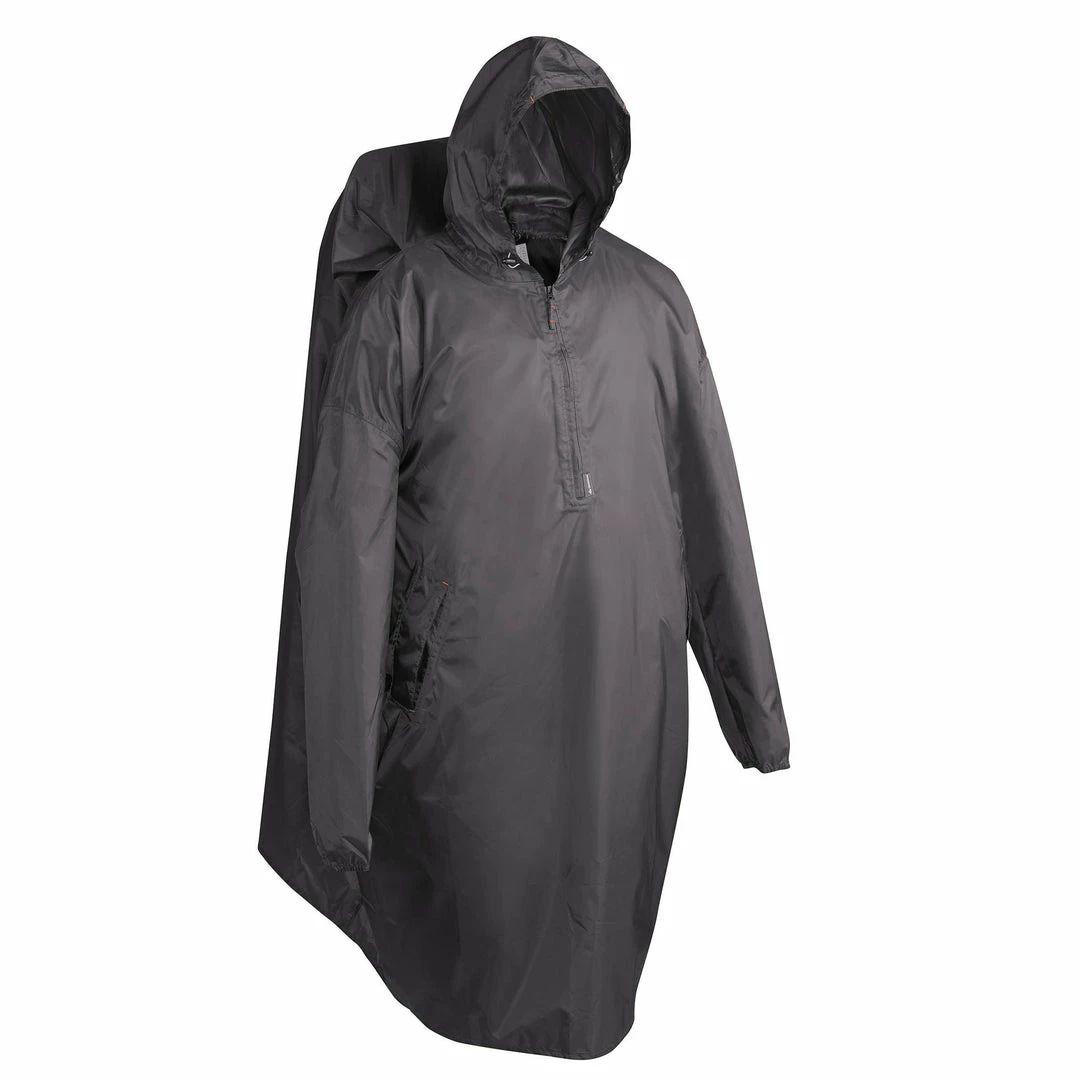 Brand new 🔔 Forclaz 40 L Hiking Rain Poncho 🥰 9 Forclaz 40 L Hiking Rain Poncho