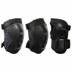 Oxelo Skates Decathlon PLAY5 Protective Gear Set W/ Knee/Elbow Pads & Wrist Guard Kids