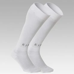 Kipsta Kids' Football Socks F100 - White