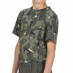 Solognac 100 Short-Sleeved Hunting T-Shirt Kids' Shirts