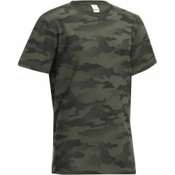 Solognac 100 Short-Sleeved Hunting T-Shirt Kids' Shirts