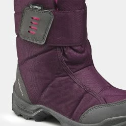 Quechua SH100 X-Warm Waterproof Snow Boots Kids' Hike