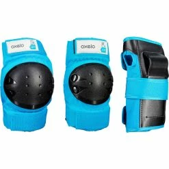 Skates Decathlon Oxelo PLAY3 Protective Gear Set W/ Knee/Elbow Pads & Wrist Guard Kids