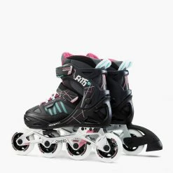 Best deal 🔥 Oxelo Skates Decathlon FIT5 Inline Adjustable Roller Skate Aluminium 76mm 80A Kids 🎉 38 Oxelo Skates Decathlon FIT5 Inline Adjustable Roller Skate Aluminium 76mm 80A Kids