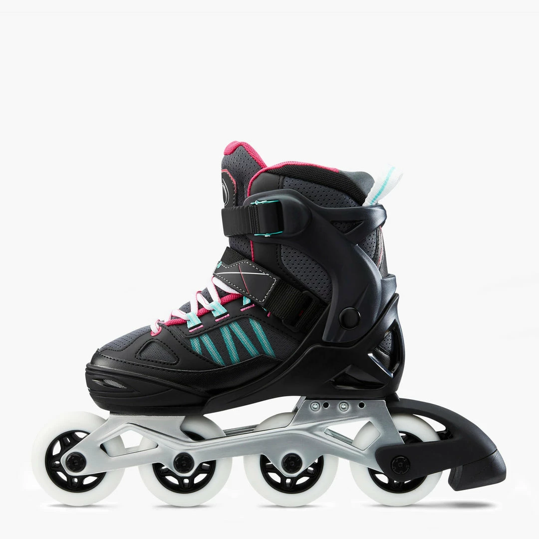 Best deal 🔥 Oxelo Skates Decathlon FIT5 Inline Adjustable Roller Skate Aluminium 76mm 80A Kids 🎉 3 Oxelo Skates Decathlon FIT5 Inline Adjustable Roller Skate Aluminium 76mm 80A Kids