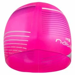 Nabaiji Silicone Swim Cap TERM BLACK Swimming