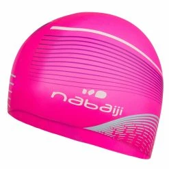 Nabaiji Silicone Swim Cap TERM BLACK Swimming