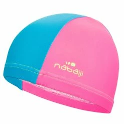 Nabaiji Swimming Mesh Fabric Swim Cap