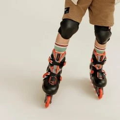 Decathlon Oxelo Play 5 Inline Roller Skate 63mm 82A Kids