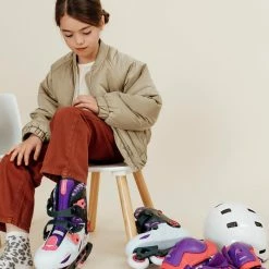 Decathlon Oxelo Play 5 Inline Roller Skate 63mm 82A Kids