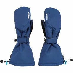 Wedze 500, Ski Mittens, Kids' Accessories