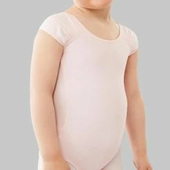 Starever Fitness Domyos Short-Sleeved Ballet Leotard Girls'