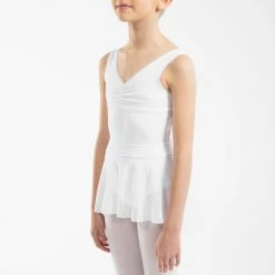 Starever Girls' Voile Ballet Skirt - Sky Blue