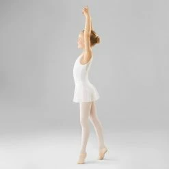 Starever Fitness Girls' Mixed Media Ballet Leotard - Blue