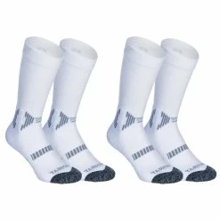 Tarmak Intermediate Basketball Mid Socks Kids' 2 Pairs