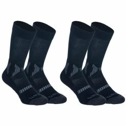 Tarmak Intermediate Basketball Mid Socks Kids' 2 Pairs