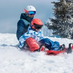 Wedze SKI 100, Ski And Snowboard, Puffer Reversible Jacket, Kids'