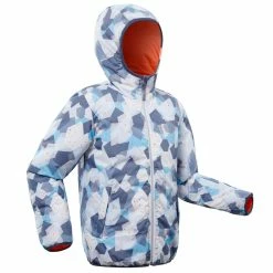 Wedze SKI 100, Ski And Snowboard, Puffer Reversible Jacket, Kids'