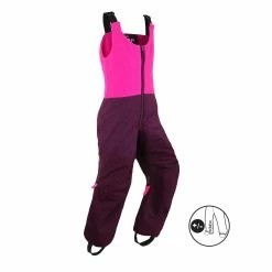 Wedze PNF 500, Ski Bib, Kids'