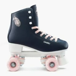 Oxelo Decathlon Quad Artistic Roller Skate 54mm 85A Adult Skates