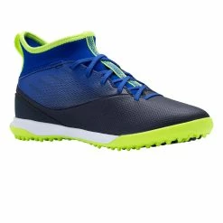 Kipsta Agility 500 Hard Pitch High-Top Soccer Shoes Kids' Footwear