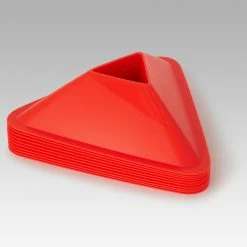 Kipsta Soccer Flat Training Markers 10-Pack Run