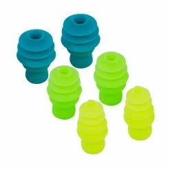 Nabaiji Fir Tree Shaped Silicone Swimming Ear Plugs