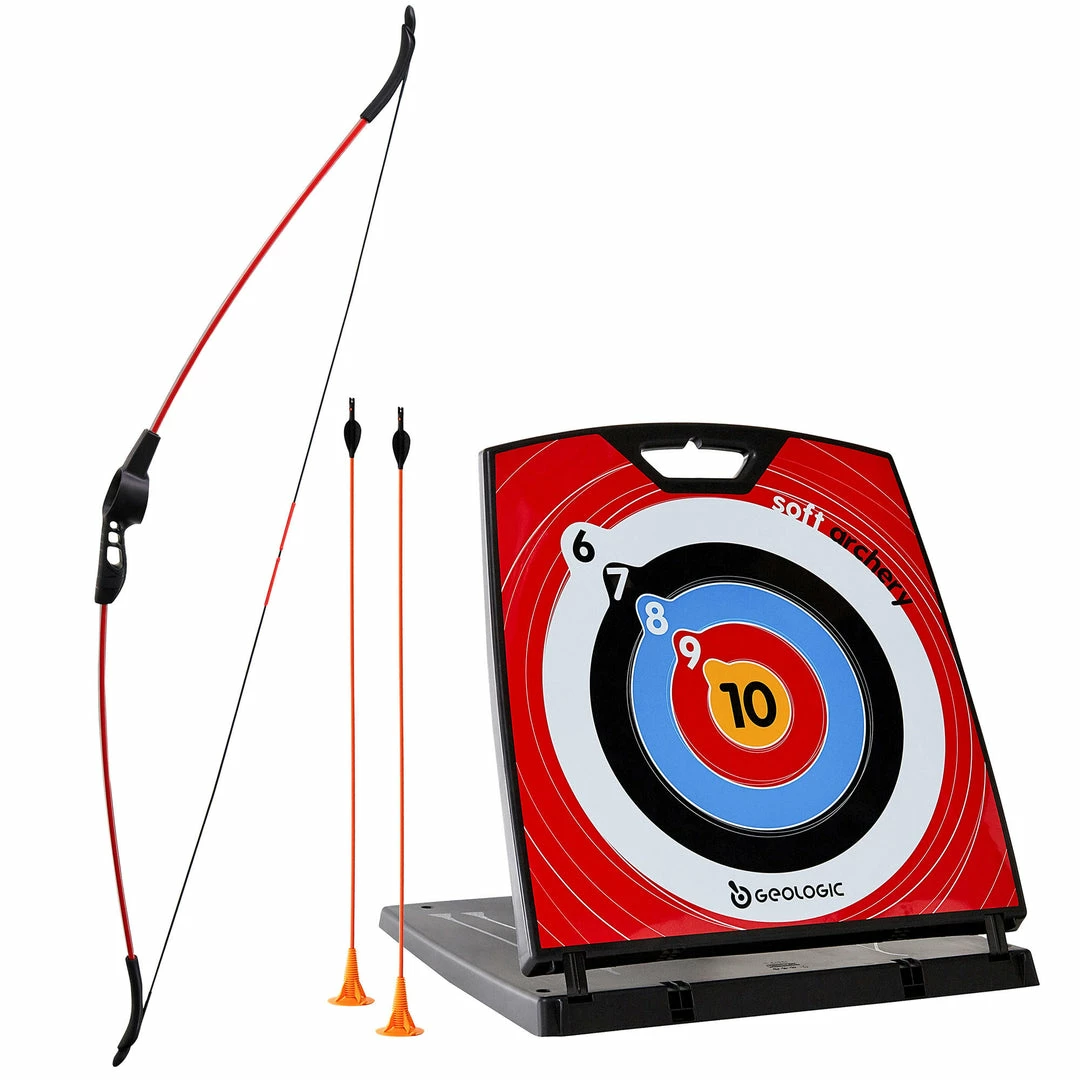 Discount 🌟 Geologic Toys & Games SOFTARCHERY ARCHERY SET 100 🔔 2 Geologic Toys & Games SOFTARCHERY ARCHERY SET 100