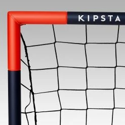 Kipsta SG 500 Size 5 Football Goal - Navy/Vermilion Red