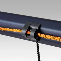 Kipsta SG 500 Size 5 Football Goal - Navy/Vermilion Red