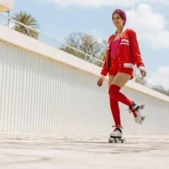 Decathlon Oxelo Quad Vintage Style Roller Skate 60mm 85A Adult