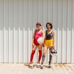 Decathlon Oxelo Quad Vintage Style Roller Skate 60mm 85A Adult