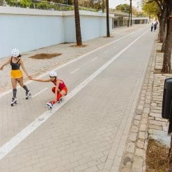 Decathlon Oxelo Quad Vintage Style Roller Skate 60mm 85A Adult