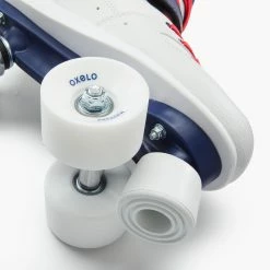 Decathlon Oxelo Quad Vintage Style Roller Skate 60mm 85A Adult