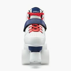 Decathlon Oxelo Quad Vintage Style Roller Skate 60mm 85A Adult