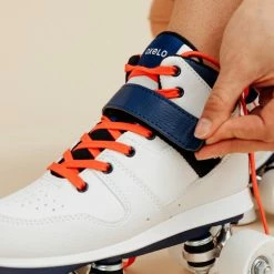 Decathlon Oxelo Quad Vintage Style Roller Skate 60mm 85A Adult