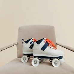 Decathlon Oxelo Quad Vintage Style Roller Skate 60mm 85A Adult